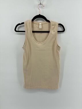 Banana Republic Beige Scoop Neck Tank Top